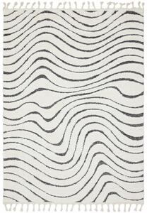Šedý koberec Afuan Ripple Rozměry: 80x150 cm