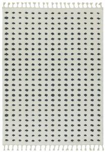 Šedý koberec Afuan Dotty Grey Rozměry: 200x290 cm