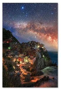 Obraz na plátně Noční město - Rokibul Hasan Rozměry: 40 x 60 cm