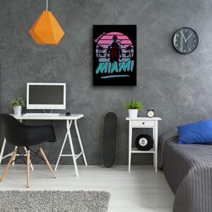 Obraz na plátně Vítejte v Miami - DDJVigo Rozměry: 40 x 60 cm