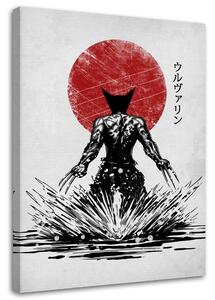 Obraz na plátně Samuraj v boji - DDJVigo Rozměry: 40 x 60 cm