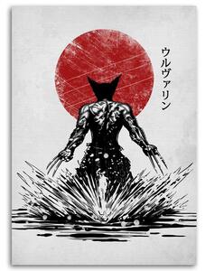 Obraz na plátně Samuraj v boji - DDJVigo Rozměry: 40 x 60 cm