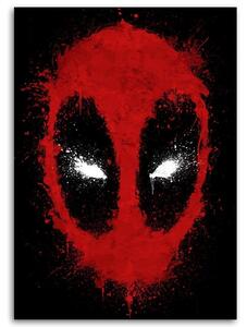 Obraz na plátně Deadpool, hlava - DDJVigo Rozměry: 40 x 60 cm