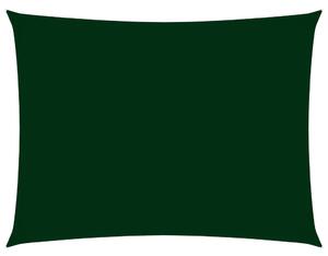 Stínící plachta oxfordská látka obdélníková 2x4 m tmavě zelená