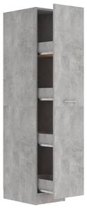 Úložná skříňka Mullion - 30x42,5x150 cm | betonově šedá