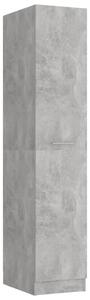 Úložná skříňka Mullion - 30x42,5x150 cm | betonově šedá