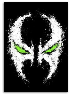 Obraz na plátně Maska a zelené oči - DDJVigo Rozměry: 40 x 60 cm