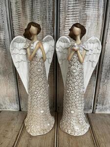 Anděl květované krémové šaty s ptáčkem/srdcem