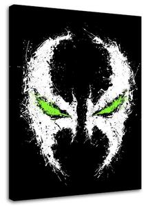 Obraz na plátně Maska a zelené oči - DDJVigo Rozměry: 40 x 60 cm