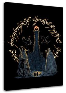 Obraz na plátně Pán prstenů, Gandalf, Sauron, Saruman - DDJVigo Rozměry: 40 x 60 cm