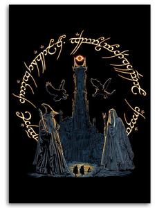 Obraz na plátně Pán prstenů, Gandalf, Sauron, Saruman - DDJVigo Rozměry: 40 x 60 cm