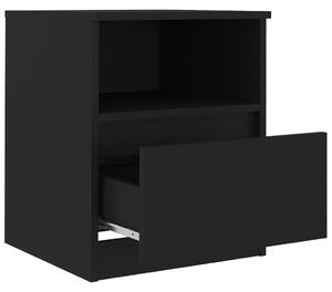 Noční stolek Lorimer - 40x40x50 cm | černý