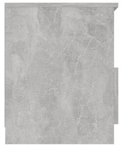 Noční stolky Lorimer - 2 ks - 40x40x50 cm | betonově šedé