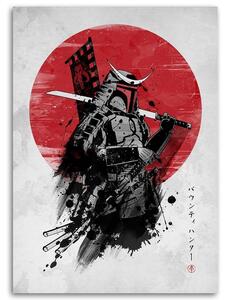 Obraz na plátně Ozbrojený samuraj - DDJVigo Rozměry: 40 x 60 cm