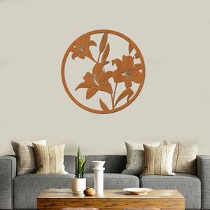 Dřevo života | Dřevěná dekorace LILIE | Rozměry (cm): 80 | Barva: Třešeň