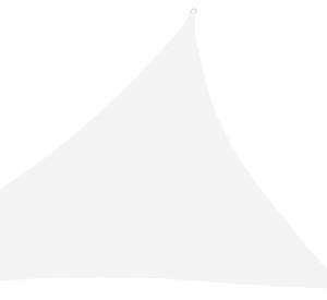 Stínící plachta oxfordská látka trojúhelníková 3 x 4 x 5 m bílá