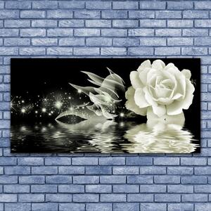 Obraz na plátně Růže Květ 125x50 cm