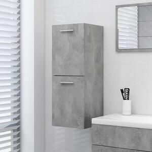 Koupelnová skříňka betonově šedá 30 x 30 x 80 cm dřevotříska