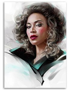 Obraz na plátně Beyoncé - Dmitry Belov Rozměry: 40 x 60 cm
