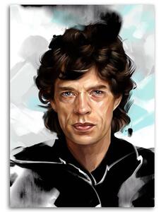 Obraz na plátně Mick Jagger - Dmitry Belov Rozměry: 40 x 60 cm