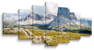 Obraz - Italské Dolomity (210x100 cm)