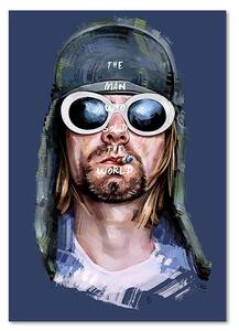 Obraz na plátně Portrét Kurta Cobaina - Dmitry Belov Rozměry: 40 x 60 cm
