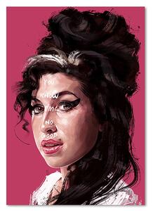 Obraz na plátně Portrét Amy Winehouse - Dmitry Belov Rozměry: 40 x 60 cm