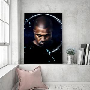 Obraz na plátně Portrét Kanyeho - Dmitry Belov Rozměry: 40 x 60 cm