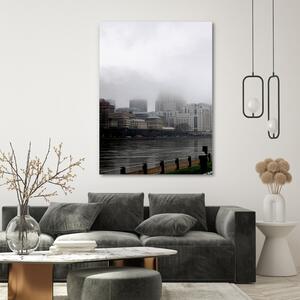 Obraz na plátně Město v mlze - Dmitry Belov Rozměry: 40 x 60 cm