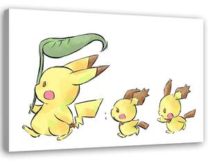 Obraz na plátně Putování Pokémona Pikachu - Victoria Bravo Rozměry: 60 x 40 cm
