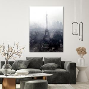 Obraz na plátně Eiffelova věž v mlze - Dmitry Belov Rozměry: 40 x 60 cm