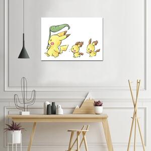 Obraz na plátně Putování Pokémona Pikachu - Victoria Bravo Rozměry: 60 x 40 cm