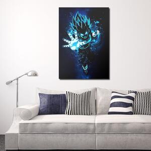 Obraz na plátně Dragon Ball Vegeta modrá - SyanArt Rozměry: 40 x 60 cm