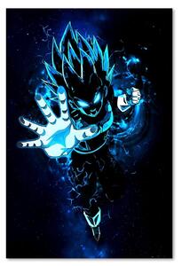 Obraz na plátně Dragon Ball Vegeta modrá - SyanArt Rozměry: 40 x 60 cm