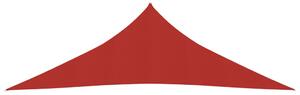 Stínící plachta 160 g/m² červená 4 x 4 x 5,8 m HDPE