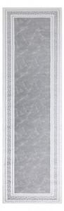 Koberec / Běhoun GLOSS 2813 27 ramka, řecký - šedý