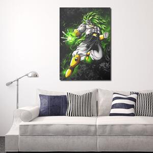 Obraz na plátně Dragon Ball Broly - SyanArt Rozměry: 40 x 60 cm