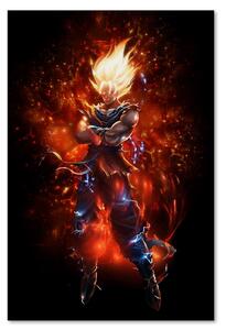 Obraz na plátně Dragon Ball Son Goku - SyanArt Rozměry: 40 x 60 cm