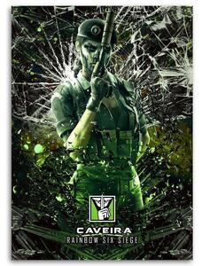 Obraz na plátně Zelená postava hrající Rainbow Six Siege - SyanArt Rozměry: 40 x 60 cm
