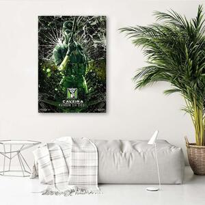 Obraz na plátně Zelená postava hrající Rainbow Six Siege - SyanArt Rozměry: 40 x 60 cm