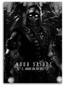 Obraz na plátně Hra Mortal Kombat Postava Noob Saibot - SyanArt Rozměry: 40 x 60 cm