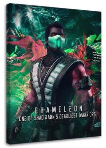 Obraz na plátně Hra Mortal Kombat Postava chameleona - SyanArt Rozměry: 40 x 60 cm