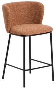 Kave Home Terakotová barová židle Ciselia 65 cm