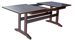 Dřevěný zahradní set ANETA 1, stůl + 4x křeslo
