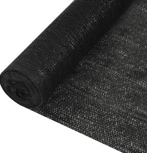 Stínící tkanina černá 1,2 x 25 m HDPE 150 g/m²