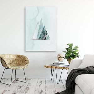 Obraz na plátně Tři minimalistické trojúhelníky - Andrea Haase Rozměry: 40 x 60 cm