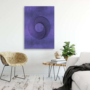 Obraz na plátně Fialový kruh - Andrea Haase Rozměry: 40 x 60 cm