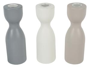 Dřevěný svícen TORNE 18 cm - více barev