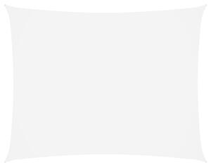Stínící plachta oxfordská látka obdélníková 2,5 x 4,5 m bílá