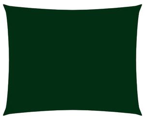 Stínící plachta oxfordská látka obdélník 3 x 4,5 m tmavě zelená